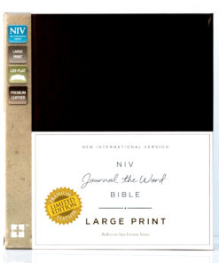 NIV Journal the Word Large Print Front Cover